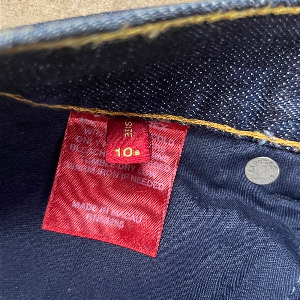 Express Dark Blue Eva Fit and Flare trouser Jeans
Size: 10s (See measurement) - Picture 3 of 9